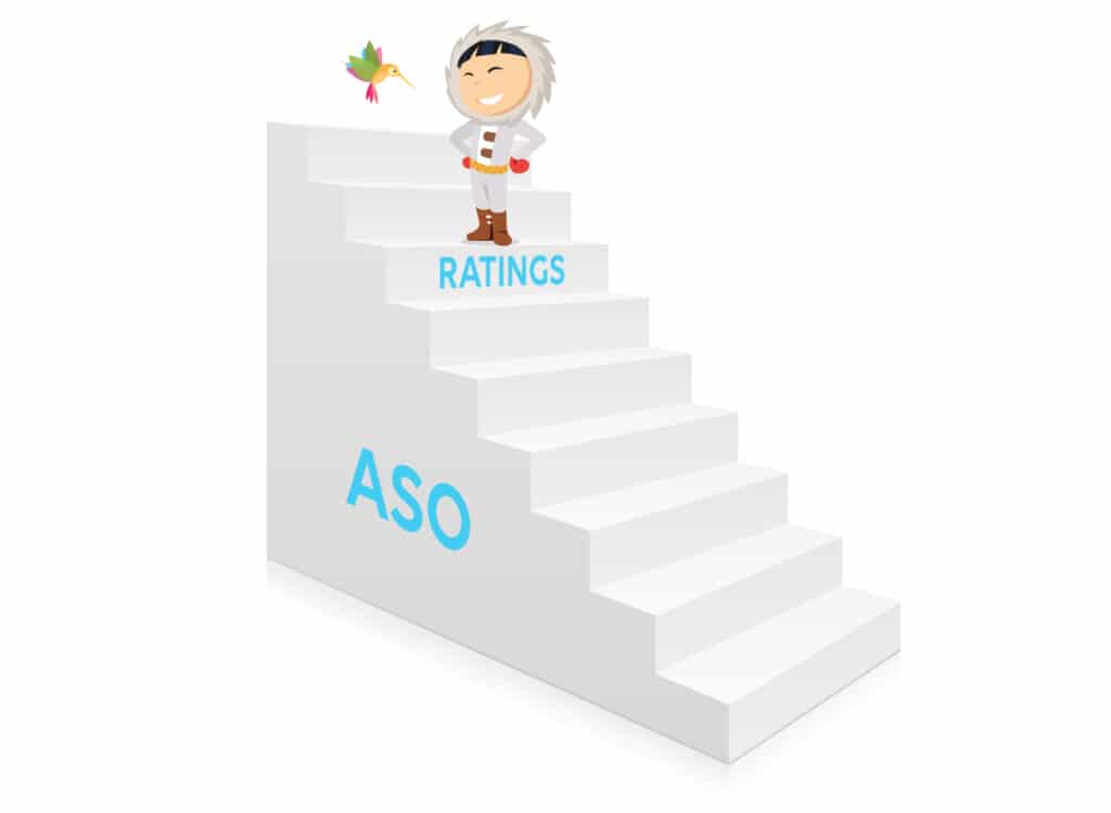 Ratings are key for ASO - App Store Optimisation